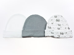 3 pack Fashion Caps Elephant