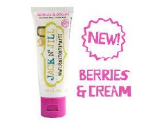 NEW!l Natural toothpaste Berries & Cream