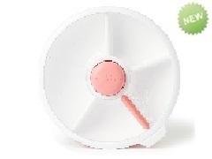 GOBE LARGE SNACK SPINNER CORAL PINK